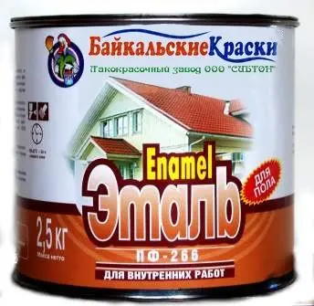 Банка эмали ПФ-266 на 2,5 кг